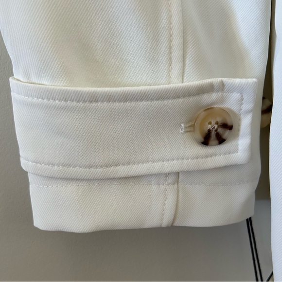 Bagatelle Double Breasted Off-white Trench Coat. Women’s Large - NWT - Picture 11 of 15